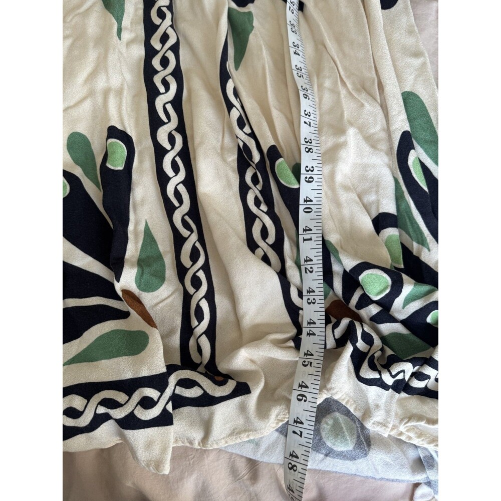 Farm Rio Womens Green M Sleeveless Beach Summer Maxi Florejo Dress Everyday - Picture 8 of 8